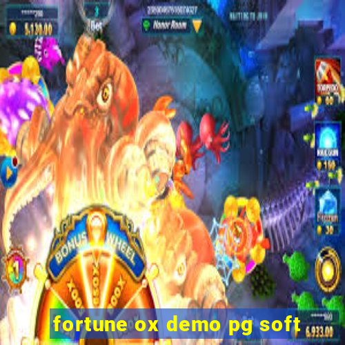 fortune ox demo pg soft